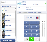 screenshoot de l'application Likiwi pour telephoner gratuitement